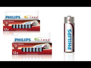 batterie philips powerlife lr03p12w10 frontal