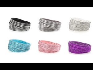 bracciale crystal swarovskielements crystalwrapx2 frontal