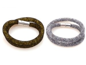 bracciale girocollo crystal pulsera frontal