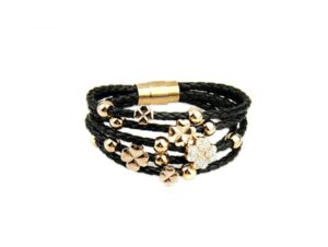 bracciali pelle decorati chollitos frontal