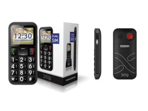 edioom dual x9 bk dualsim frontal