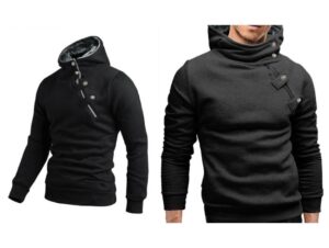 sudadera capucha color gotha n xl frontal