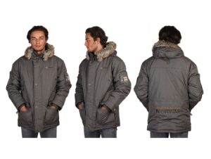abrigo caballero norway alaska xxl frontal
