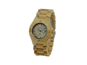 orologio legno bewell chollitos_899 frontal