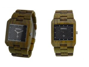 orologio legno bewell 016a frontal