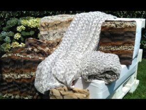 plaid eco pelliccia chollitos frontal