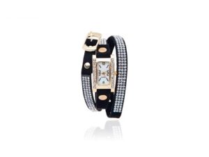 reloj cuarzo swarovskielements triple neg frontal