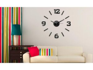 reloj modular pared diywallclock frontal