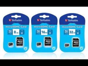 schede microsdhc verbatim microsd8gb frontal