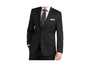 traje negro talla traje50 frontal